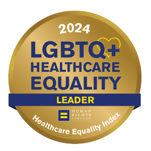 LGBTQ+ Healthcare Equality Leader logo